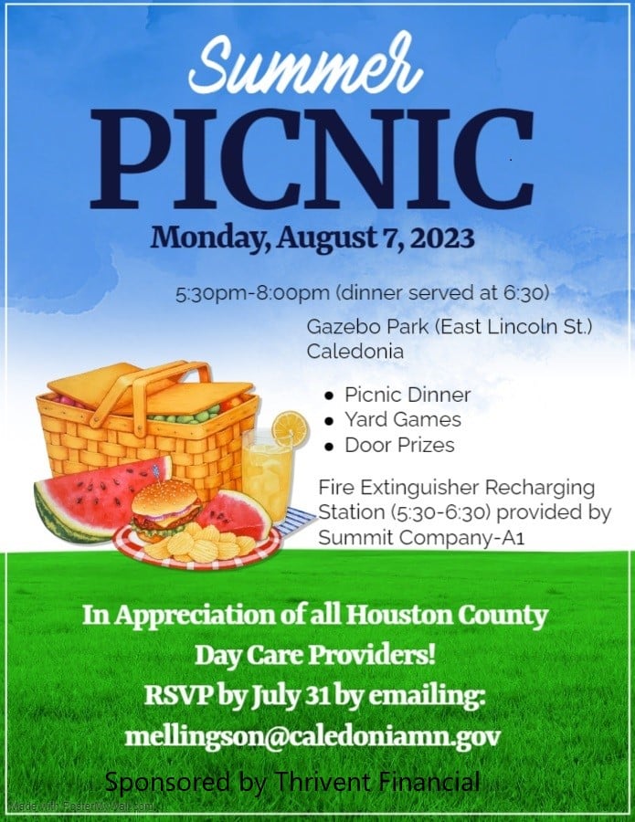 Picnic Made With Postermywall 2 - Explore La Crescent