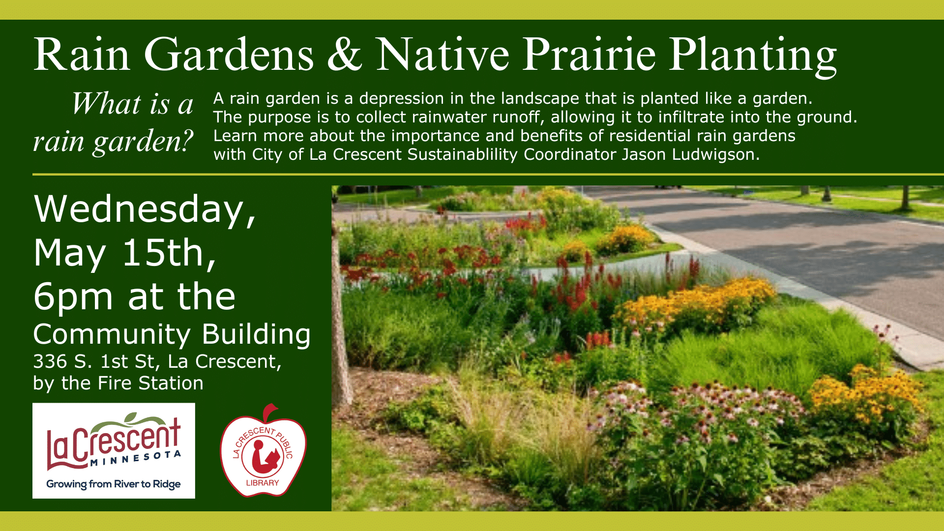 Rainxgardensxxxnativexprairiexplanting - Explore La Crescent
